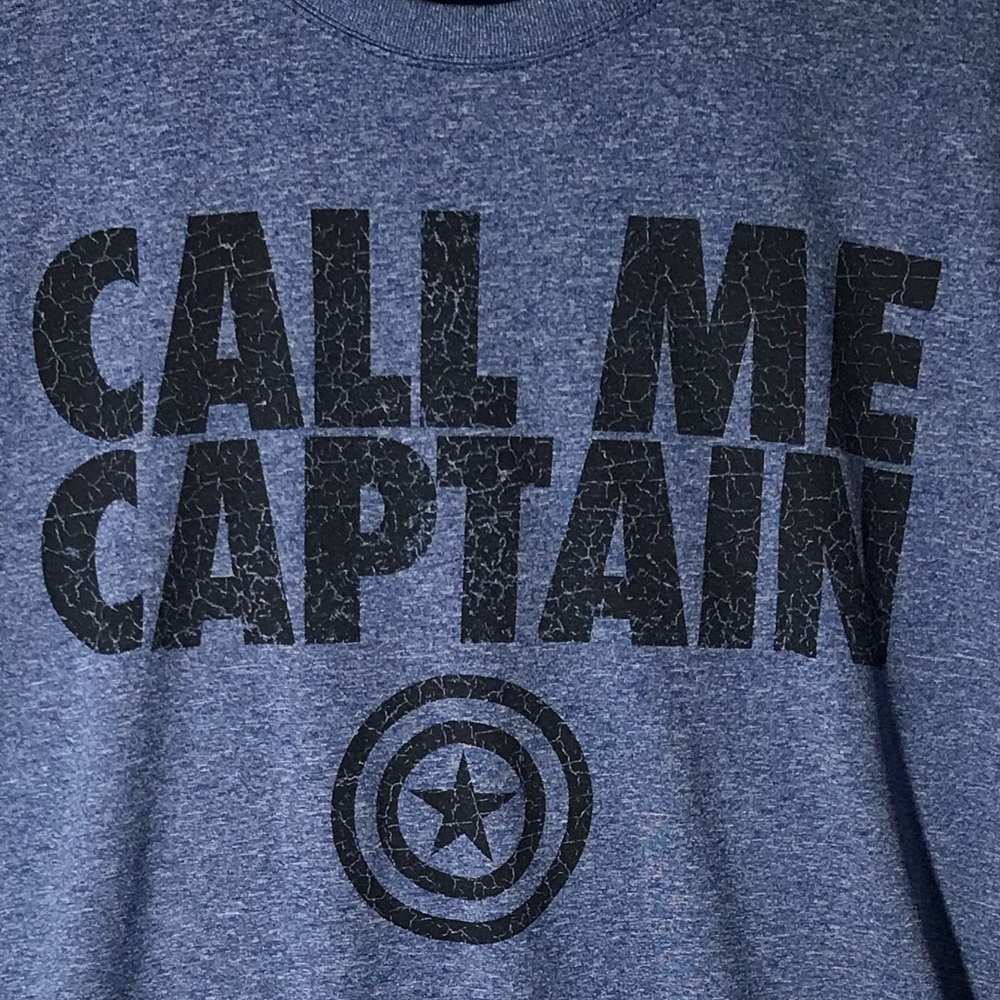 Marvel Captain America Call me Captain tshirt